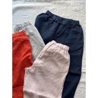 prit 40/1 フレンチリネン パジャマパンツ