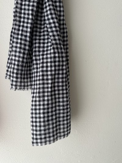 画像8: Veritecoeur ギンガムチェックストール【クリックポスト（185円）発送可能】