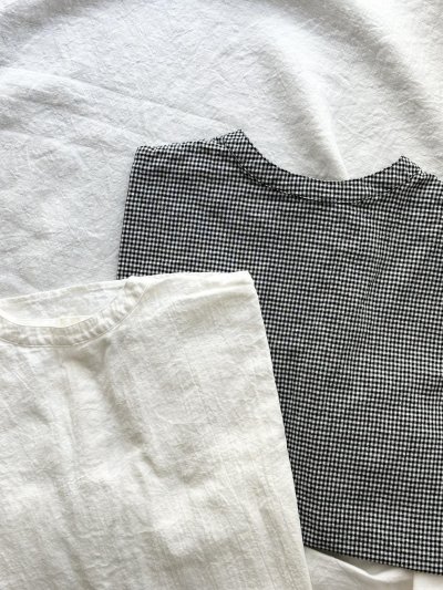 画像8: prit 綿麻平織 スリーブレスラウンドヘムプルオーバー【クリックポスト（185円）発送可能】