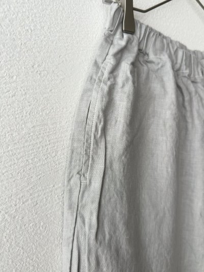 画像7: prit 40/1 フレンチリネン パジャマパンツ