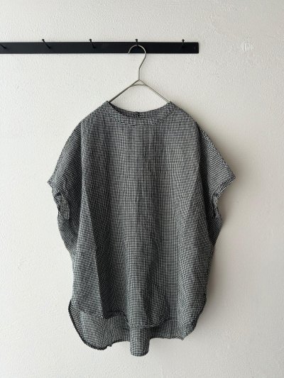 画像3: prit 綿麻平織 スリーブレスラウンドヘムプルオーバー【クリックポスト（185円）発送可能】