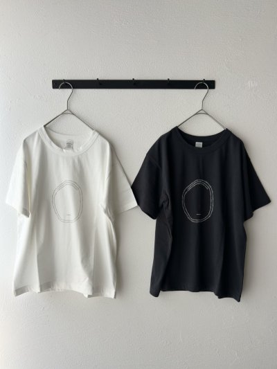 画像2: nouvelles du paradis トロワ天竺 デイリープリントT【クリックポスト（185円）発送可能】