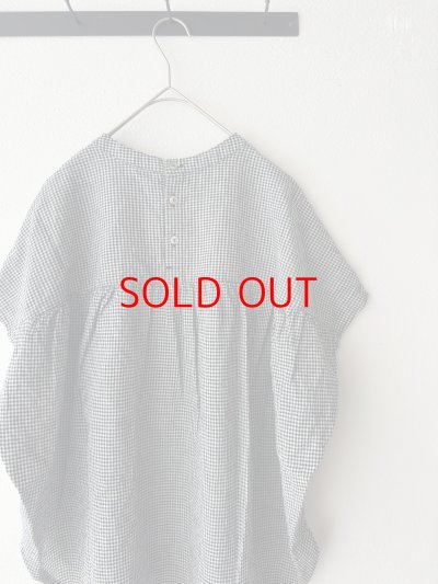 画像7: *sale30%off* prit 綿麻平織 スリーブレスラウンドヘムプルオーバー【クリックポスト（185円）発送可能】