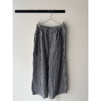 Véritécoeur ギンガムチェックヨークパンツ