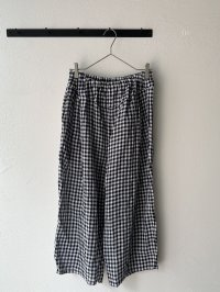 Véritécoeur ギンガムチェックヨークパンツ