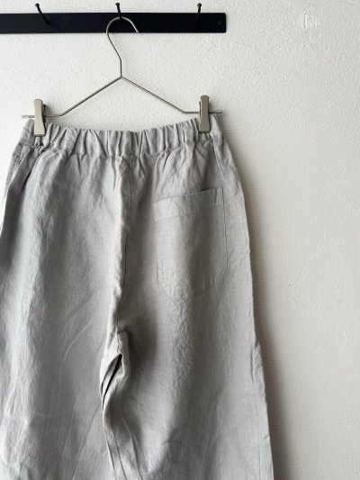 画像11: prit 40/1 フレンチリネン パジャマパンツ