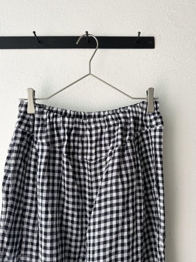 画像2: Véritécoeur ギンガムチェックヨークパンツ