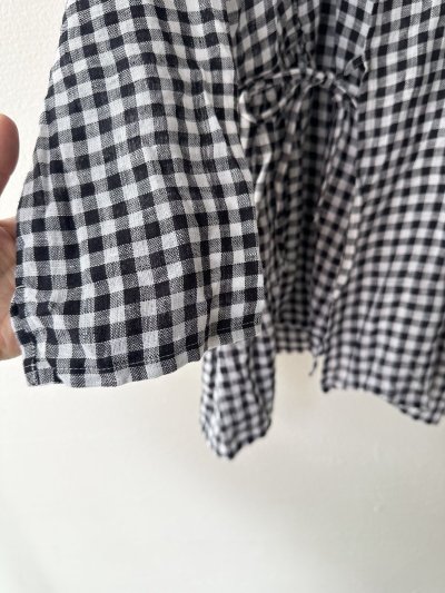 画像4: Véritécoeur ギンガムチェックカシュクールブラウス