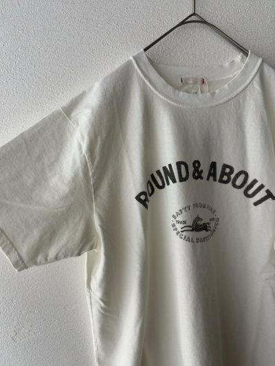 画像7: NATURAL LAUNDRY 硫化染め天竺 ランダバウトプリント半袖T【クリックポスト（185円）発送可能】