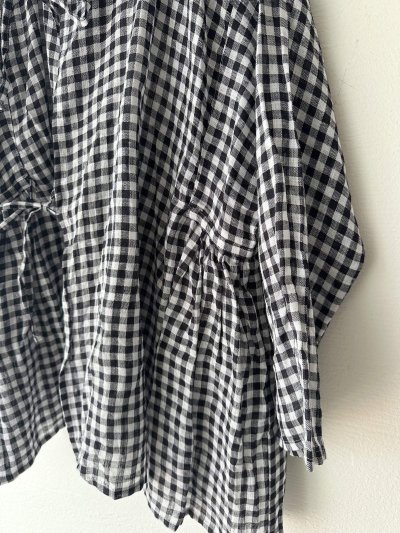 画像6: Véritécoeur ギンガムチェックカシュクールブラウス