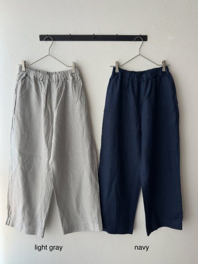 画像4: prit 40/1 フレンチリネン パジャマパンツ