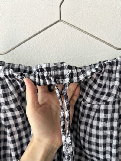 画像4: Véritécoeur ギンガムチェックヨークパンツ