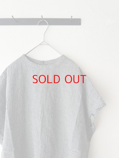 画像4: *sale30%off* prit 綿麻平織 スリーブレスラウンドヘムプルオーバー【クリックポスト（185円）発送可能】
