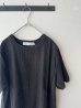 画像4: NATURAL LAUNDRY リネンサッカーストライプ T【クリックポスト（185円）発送可能】 (4)