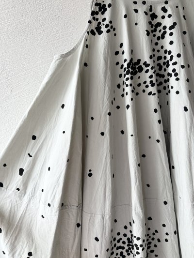 画像4: Veritecoeur ペイント柄サークルワンピース