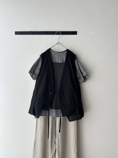 画像8: Vlas Blomme  C/L Voile ティアードジレ