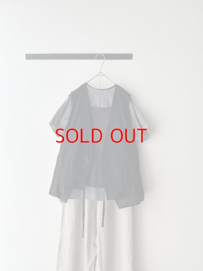 画像8: Vlas Blomme  C/L Voile ティアードジレ
