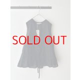 Vlas Blomme  C/L Voile ティアードジレ