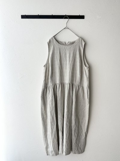 画像4: Vlas Blomme Washed Linen Ramie ノースリーブドレス