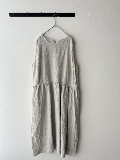 画像8: Vlas Blomme Washed Linen Ramie ノースリーブドレス