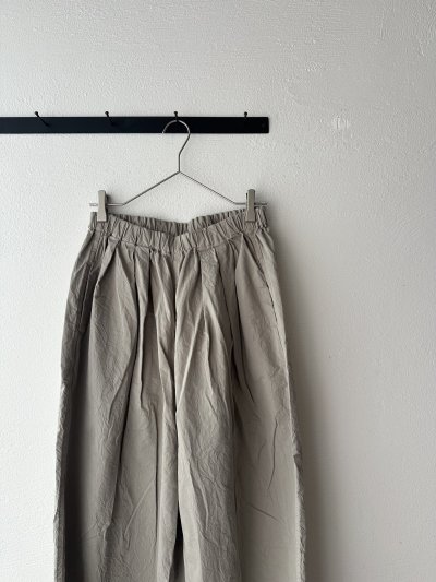 画像3: Véritécoeur ガーメントダイタックギャザーパンツ