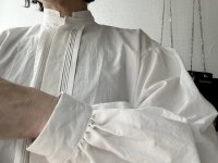 Véritécoeur ピンタックシャンブレーシャツ