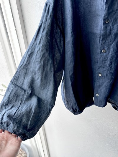 画像3: Véritécoeur 墨染めリネンシャツジャケット