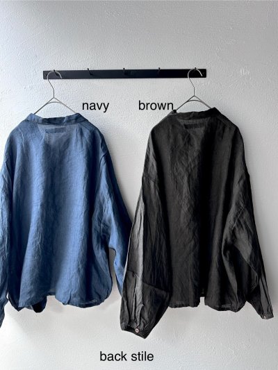 画像5: Véritécoeur 墨染めリネンシャツジャケット