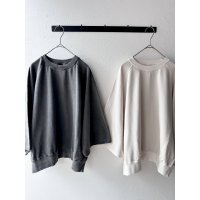 Véritécoeur Pigment dyeing ミニ裏毛プルオーバー