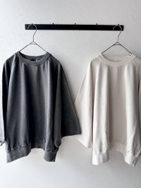Véritécoeur Pigment dyeing ミニ裏毛プルオーバー