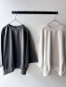 画像1: Véritécoeur Pigment dyeing ミニ裏毛プルオーバー (1)