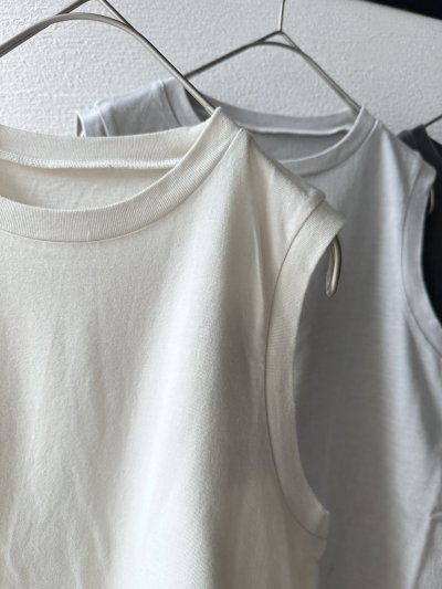 画像3: Véritécoeur Pigment dyeing タンクトップ