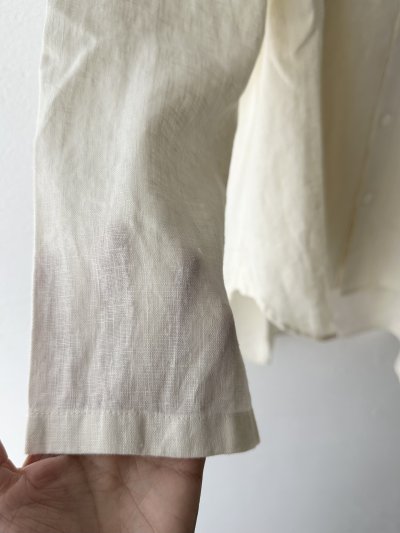 画像6: NATURAL LAUNDRY リネンクロス リネンハナヤシャツ