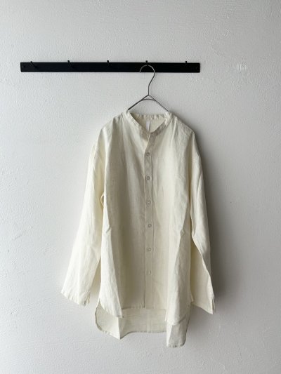 画像3: NATURAL LAUNDRY リネンクロス リネンハナヤシャツ