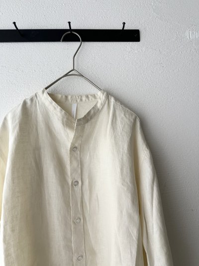 画像4: NATURAL LAUNDRY リネンクロス リネンハナヤシャツ