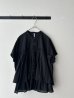 画像3: grin 100/2ボイル ギャザーシャツ (3)