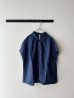 画像3: NATURAL LAUNDRY リネンクロス レイシャツ (3)