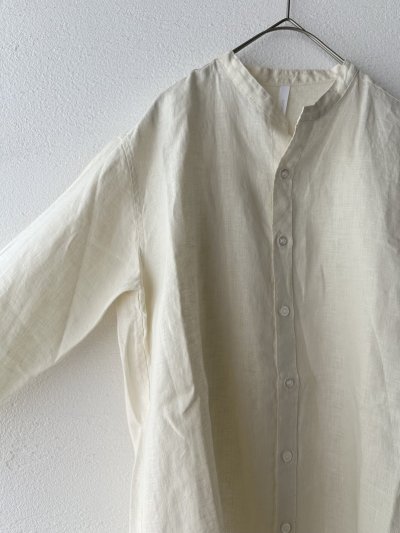 画像5: NATURAL LAUNDRY リネンクロス リネンハナヤシャツ
