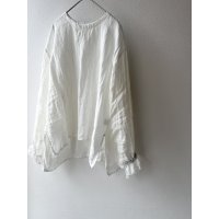 【5月末までのご予約でポイント２倍】（予約 / ６月末入荷）　Luminaes チャーチブラウス