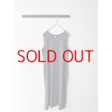 *sale30%off* prit 40/1 ムラ糸MVSハイゲージ天竺 ノースリーブワンピース【クリックポスト（185円）発送可能】