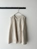 画像2: NATURAL LAUNDRY 40リネン ギャザーノースリ【クリックポスト（185円）発送可能】 (2)