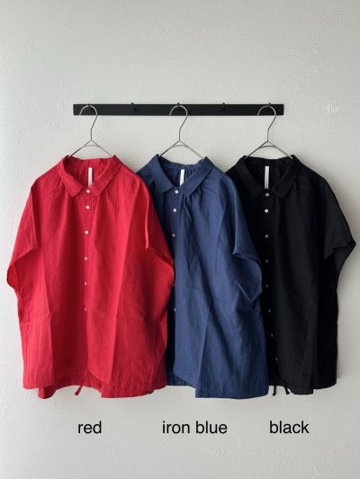 画像2: NATURAL LAUNDRY リネンクロス レイシャツ