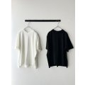 prit 47/2 スーピマコンパクト天竺 クルーネックボックスTシャツ【クリックポスト（185円）発送可能】