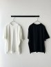 画像1: prit 47/2 スーピマコンパクト天竺 クルーネックボックスTシャツ【クリックポスト（185円）発送可能】 (1)