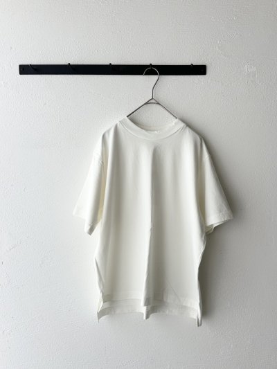 画像3: prit 47/2 スーピマコンパクト天竺 クルーネックボックスTシャツ【クリックポスト（185円）発送可能】