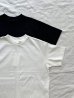 画像9: prit 47/2 スーピマコンパクト天竺 クルーネックボックスTシャツ【クリックポスト（185円）発送可能】 (9)