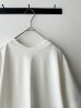 画像4: prit 47/2 スーピマコンパクト天竺 クルーネックボックスTシャツ【クリックポスト（185円）発送可能】 (4)