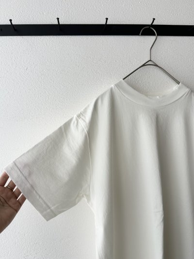 画像5: prit 47/2 スーピマコンパクト天竺 クルーネックボックスTシャツ【クリックポスト（185円）発送可能】