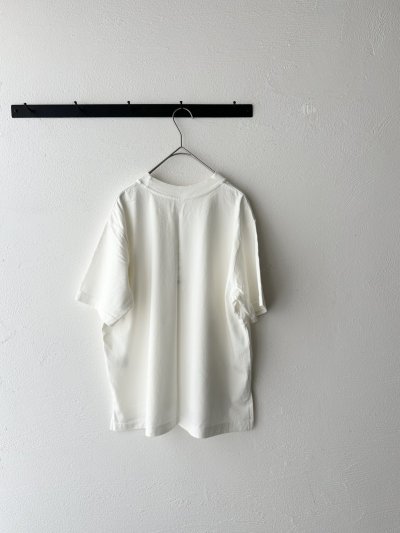 画像6: prit 47/2 スーピマコンパクト天竺 クルーネックボックスTシャツ【クリックポスト（185円）発送可能】