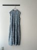 画像1: Véritécoeur LIBERTY PRINT ノースリーブワンピース (1)